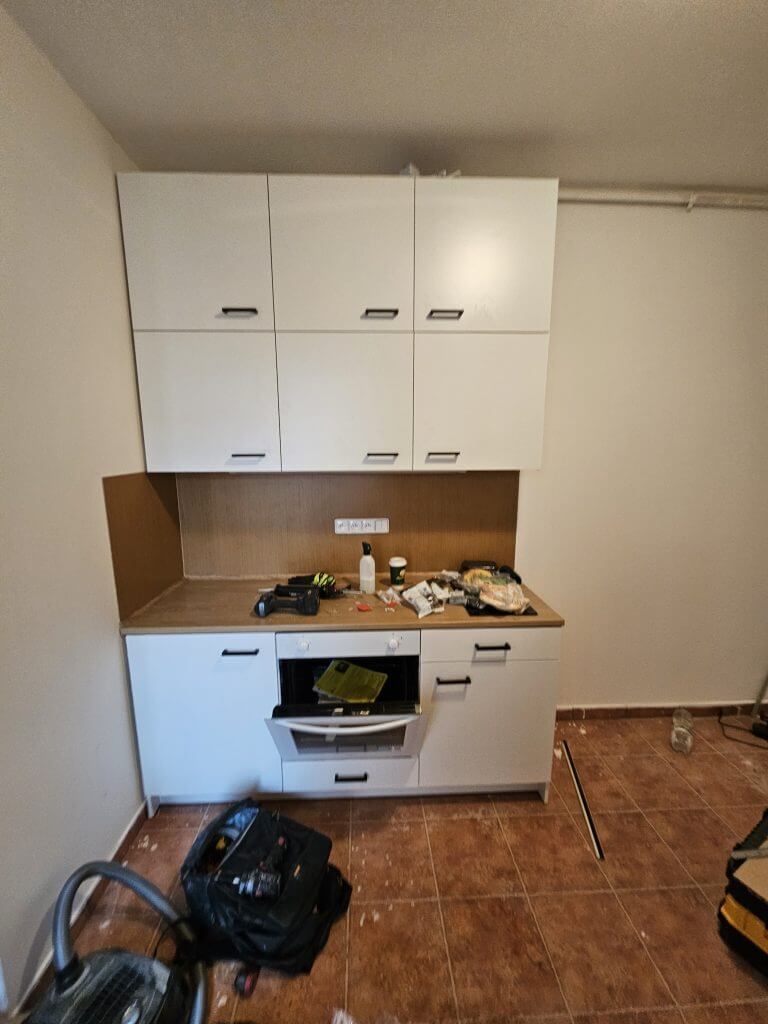 A takhle to vypadalo po zaklopení dvířkama